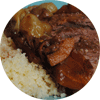 Filet de canard aux nefles et raisins blancs