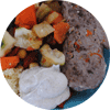 Couscous de keftas de boeuf