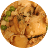 Cassolette de poissons et fruits de mer