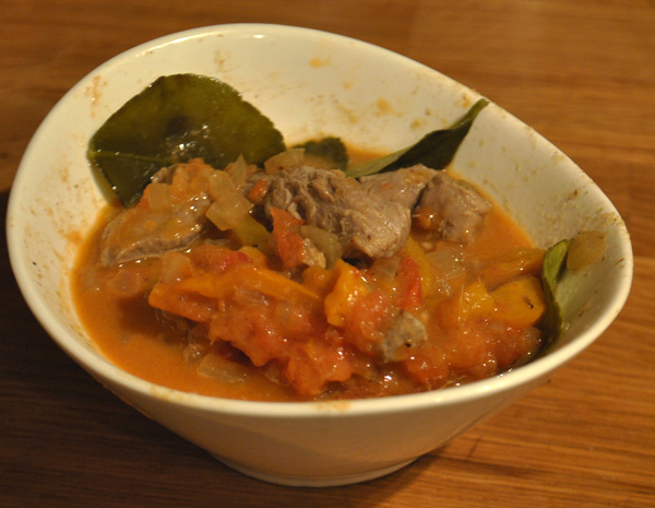 Curry rouge de canard