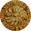 Tarte fine aux pommes