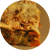 Lasagne maison de veau aux panais