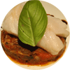 Pavs de cabillaud et lgumes d't
