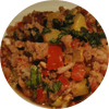Panzanella toscane aux courgettes grilles